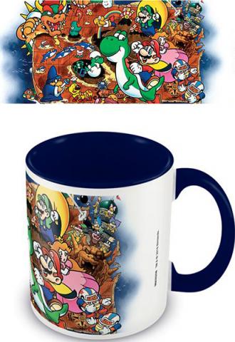 Super Mario World Coloured Inner Mug World