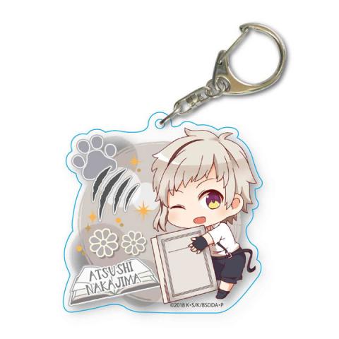 Nakajima Atsushi DEAD APPLE GyuGyutto Choi Deka Acrylic Key Chain