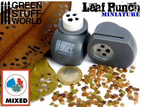 Miniature Leaf Punch GREY Miniature Leaf Punch GREY
