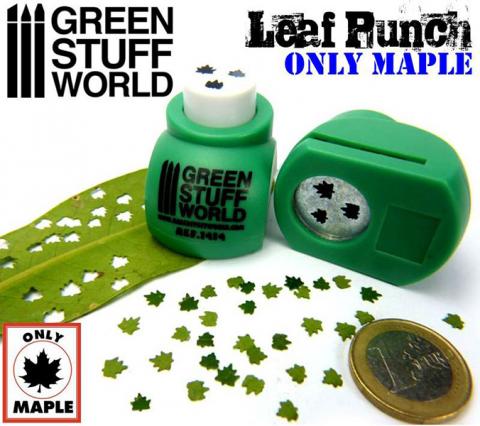 Miniature Leaf Punch MEDIUM GREEN