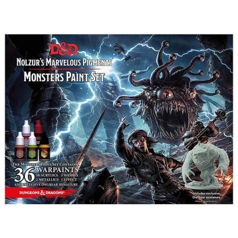 Monsters Paint Set