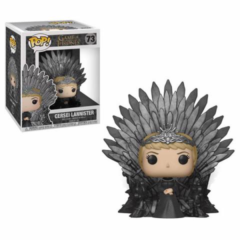 Cersei Lannister Sitting on Iron Throne Deluxe Pop! Vinyl Figure