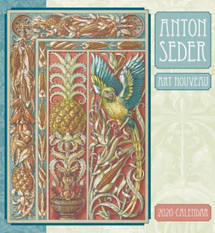 Anton Seder: Art Nouveau 2020 Wall Calendar