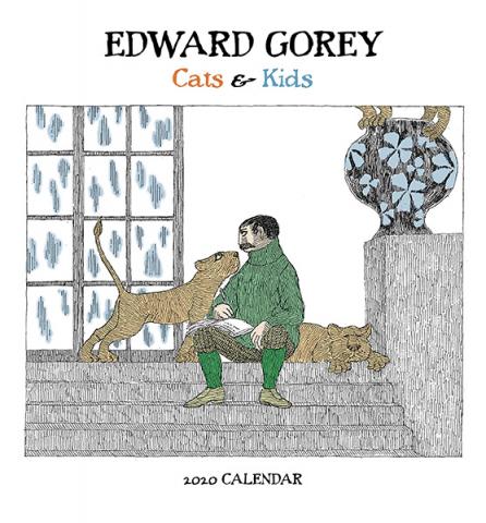 Edward Gorey: Cats & Kids 2020 Mini Wall Calendar