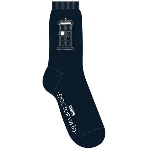 Doctor Who Tardis Men's Socks