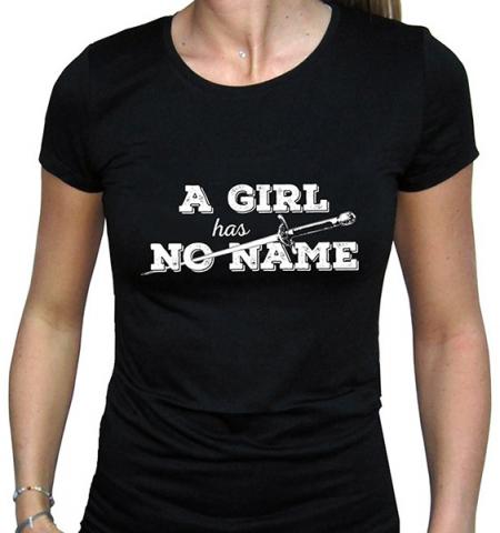 Game Of Thrones A Girl Has No Name Ladies T-Shirt