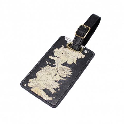 Game of Thrones Luggage Tag Westeros Map