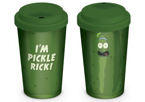 Pickle Rick Travel Mug