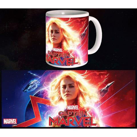 Captain Marvel Mug Glowing
