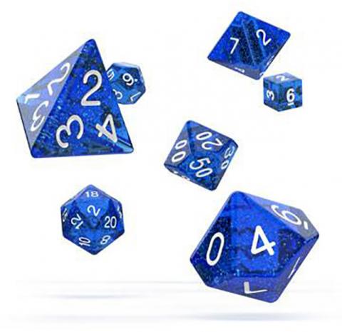 RPG Set Speckled - Blue (7)