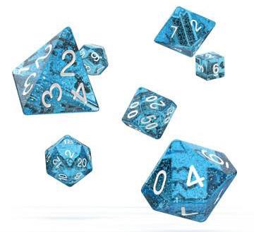 RPG Set Speckled - Light Blue (7)