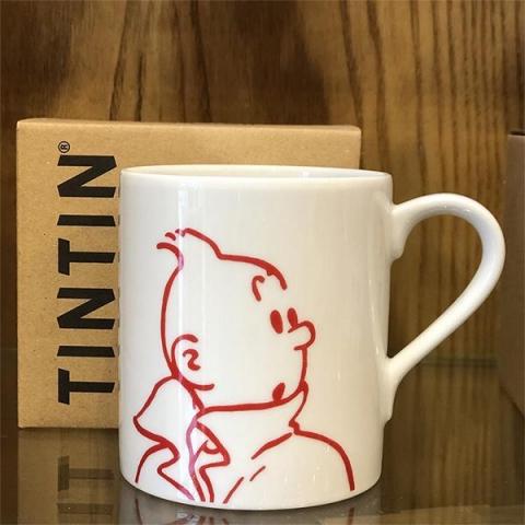 Mugg - porträtt Tintin