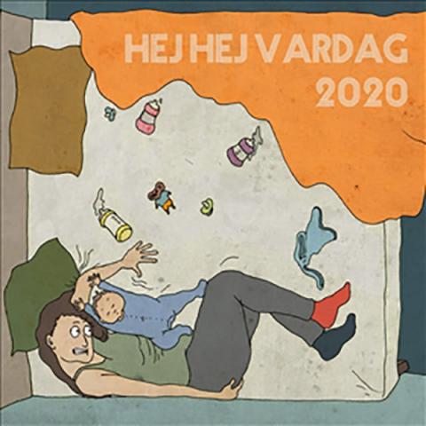 Hej hej vardag: Almanacka 2020 med fyra kolumner