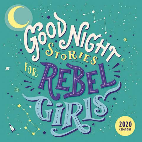Good Night Stories for Rebel Girls 2020 Wall Calendar