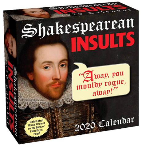 Shakespearean Insults 2020 Day-to-Day Calendar