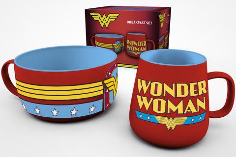 Wonder Woman Breakfast Set