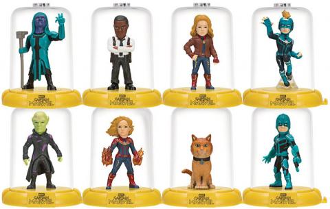 Captain Marvel Domez Mini Figures 7 cm Series 1