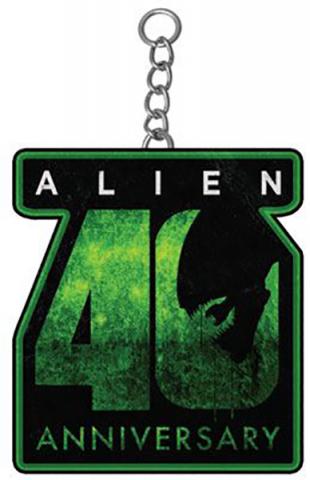 Alien 40th Anniversary Metal Keychain