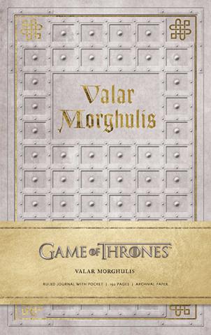 Valar Morghulis Hardcover Ruled Journal