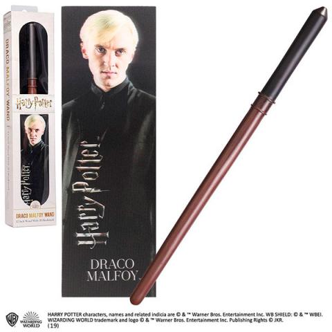 Draco Malfoy PVC Wand with 3D Lenticular Bookmark