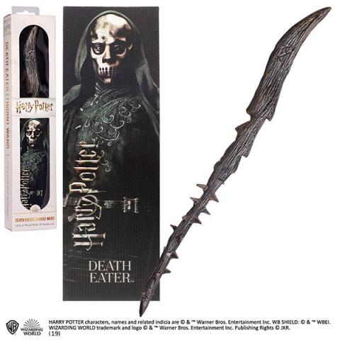 Death Eater PVC Wand with 3D Lenticular Bookmark