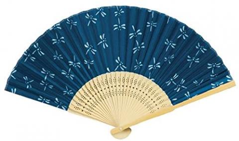 Folding Fan: Tonbo (Dragonfly)