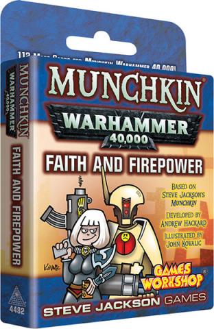 Munchkin: Warhammer 40k - Faith and Firepower Expansion