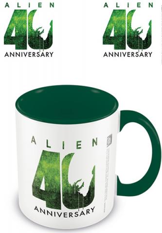Alien Coloured Inner Mug 40th Anniversary