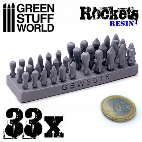 Resin Rockets and Missiles