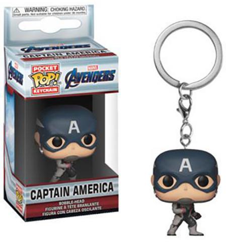 Avengers Endgame Captain America Pop! Vinyl Figure Keychain