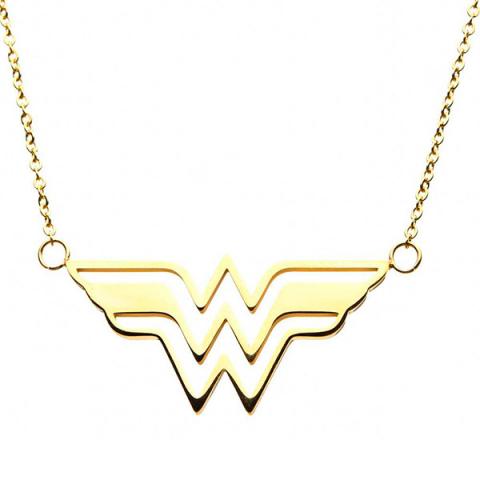 Wonder Woman Stainless Steel Pendant with Chain