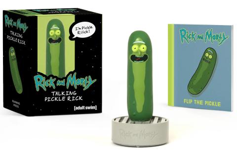 Rick and Morty: Talking Pickle Rick Deluxe Mega Kit (Miniature Gift Kit)