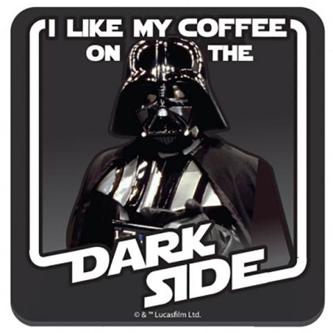 Darth Vader Coffee on the Dark Side Coaster