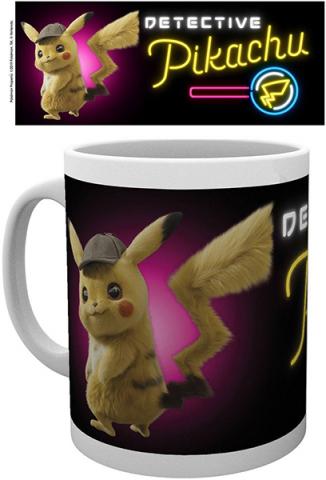Detective Pikachu Mug Neon