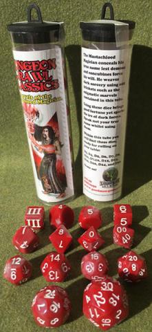 Marvels of the Mustachioed Magician Dice Set (Limited)