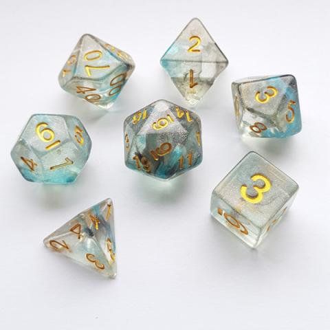 Luminous Venom (set of 7 dice)