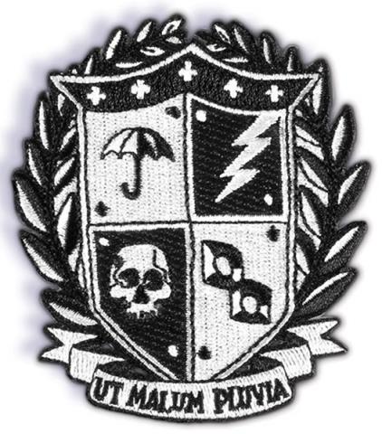 Patch Crest Logo Ut Malum Pluvia 8 cm
