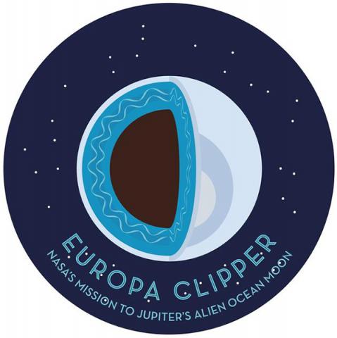 Klistermärke Europa Clipper