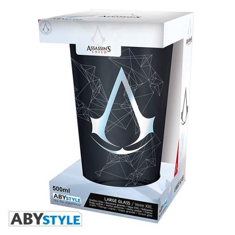 Large Glass 400ml Assassin Foil