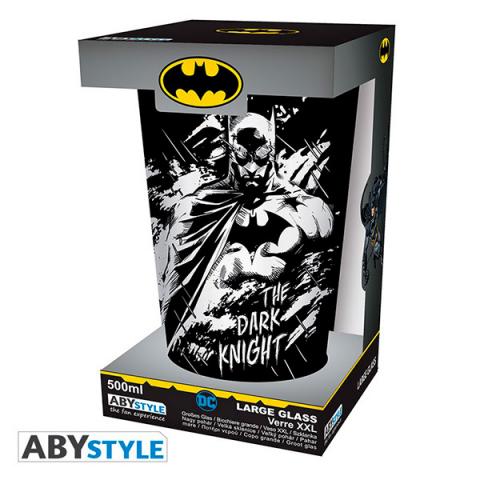 Large Glass 500ml Batman & Joker