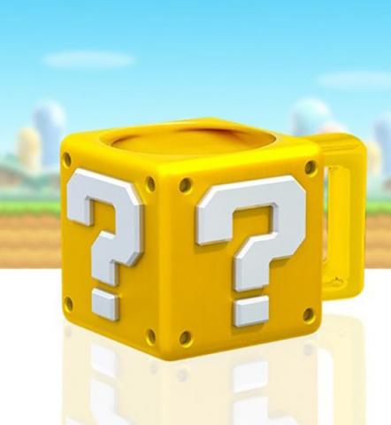 Super Mario Question Block Mug