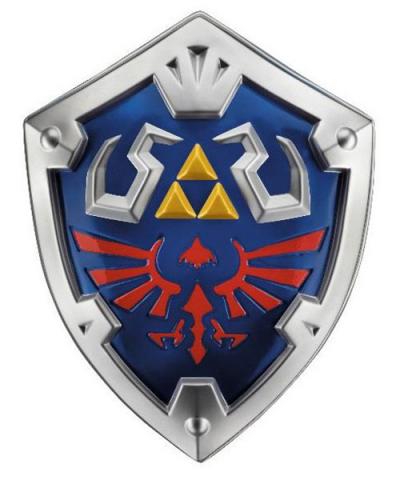 Skyward Sword - Link´s Hylian Shield 48 cm Skyward Sword - Link´s Hylian Shield 48 cm