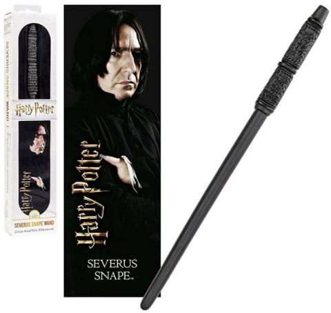 Severus Snape PVC Wand with 3D Lenticular Bookmark