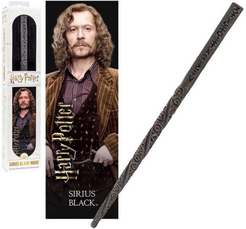 Sirius Black PVC Wand with 3D Lenticular Bookmark