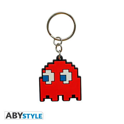 Pac-Man Keychain PVC Ghost Blinky