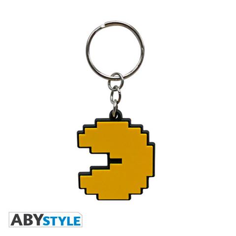 Pac-Man Keychain PVC