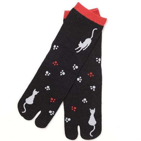 Socks Two-toe Tabi Neko no Ashiato (Cat)