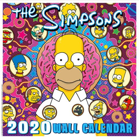 Simpsons Wall Calendar 2020