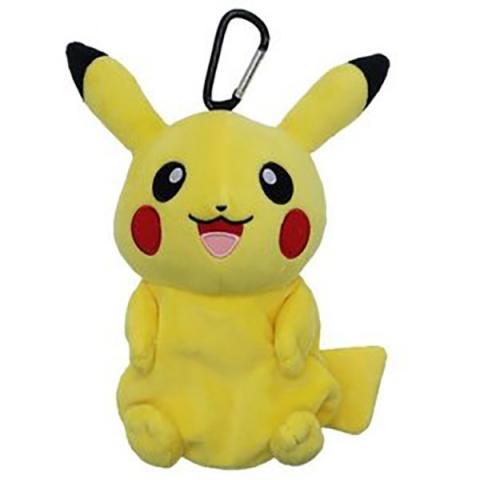 Pikachu Plush Pouch with Carabiner