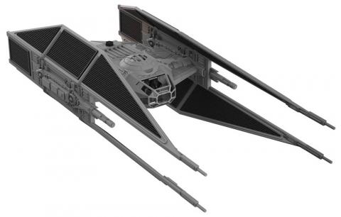 Model Kit with Sound & Light Up Kylo Ren's TIE Fighter